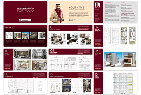 Interior Design Student Portfolio — Delopus Diploma Program Portfolio First Approach